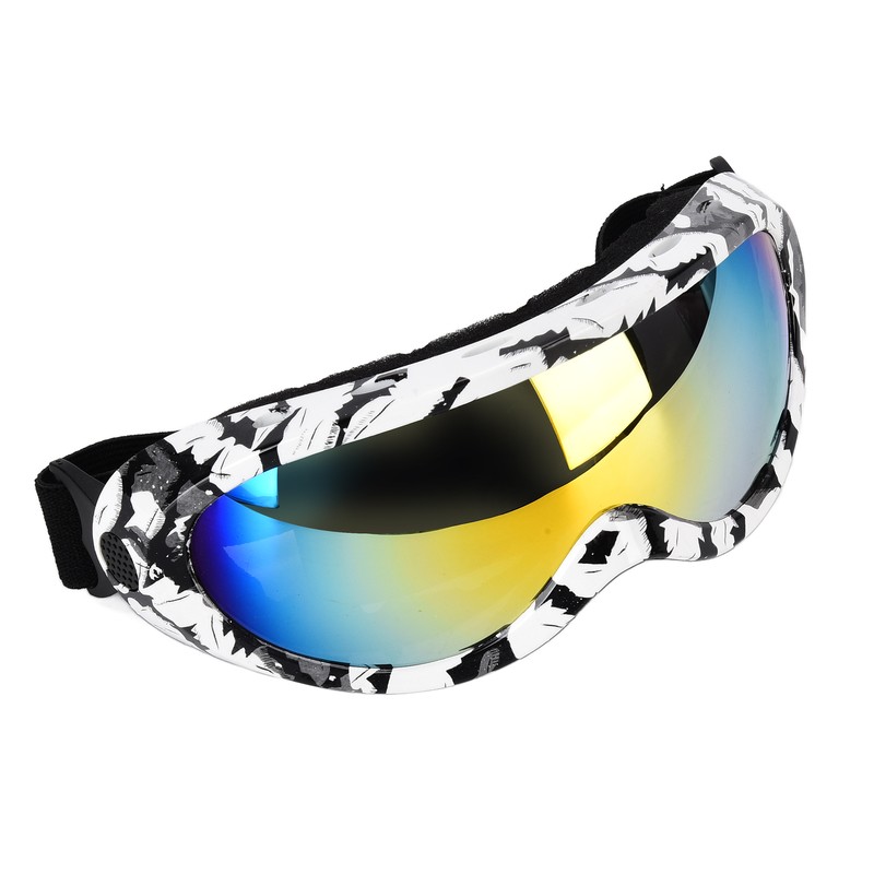 Single Layer Professional Ski Goggles Windproof Outdoor Riding UV Protection