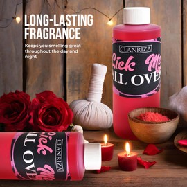 Lick Me All Over Fragrance Oil – Scented Oil for Body & Home – Long-Lasting Unisex Aroma – Travel Size 1oz 2oz 4oz 8oz 16oz in Plastic Bottle (2 fl zo (Pack of 1), Irresistible)