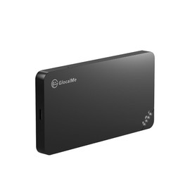 GlocalMe U3 4G Mobiler WLAN Router, Keine SIM-Karte nötig, MiFi mit 1GB globalen Daten, Internationaler WiFi Hotspot für 200 Länder (schwarz)