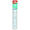 KEYROAD PS 215 x 38 x 11 mm, 1 Plastic Ruler 20 cm with Grip Bag/OPP with Header, Multi-Colour, KR971059-20