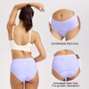 BATTEWA Mid-Waist Incontinence Underwear for Women Leak Proof Panties Protective