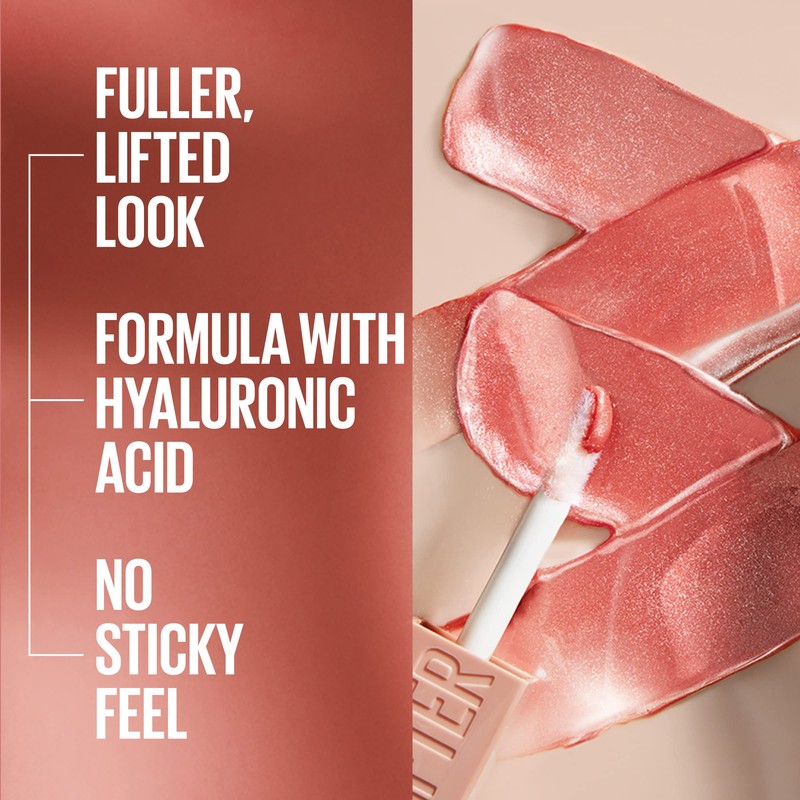 Maybelline Lifter Gloss Bronzed Lip Gloss, Lasting Hydration Formula With