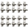 10 x 2mm 304 Stainless Steel Duplex Wire Rope Clip