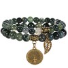 Natural Semi Precious Gemstone Beads Bracelet for Women - Tree