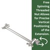 High Sierra Showerheads® - Adjustable Shower Arm Extension for Shower