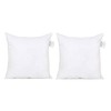 Acanva Down Alternative Throw Pillow Inserts Hypoallergenic Square Soft Form