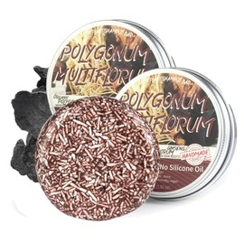 Champú orgánico oscurecedor y ennegrecedor Polygonum Multiflorum de Shouwu para cabello gris (paquete de 2)                                           