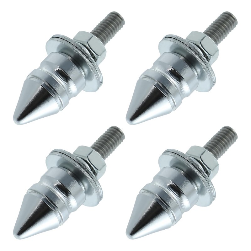 Bashineng Spike License Plate Screw Fasteners Kit License Plate Bolts