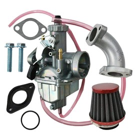 Tuperoymse VM22 26mm Carburetor Air Filter Intake Pipe for 110Cc 125Cc 140Cc Pit Dirt Bike Pitpro ATV Motorcycle