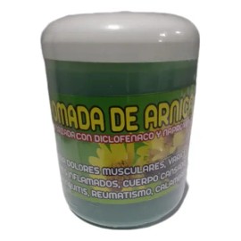 Pomada De Árnica Golpes Dolor Muscularr 240 Gramos 2 Piezas