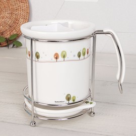 Golden Bell Remember Water Drain Spoon Container (Medium) / 골든벨 리멤버 물받이 수저통(중)