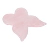 Pink Jadestone Scraping Board Butterfly Shape Massaging Gua Sha Board
