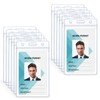Uniclife 12 Pack Vertical ID ID Card Holder Waterproof Card