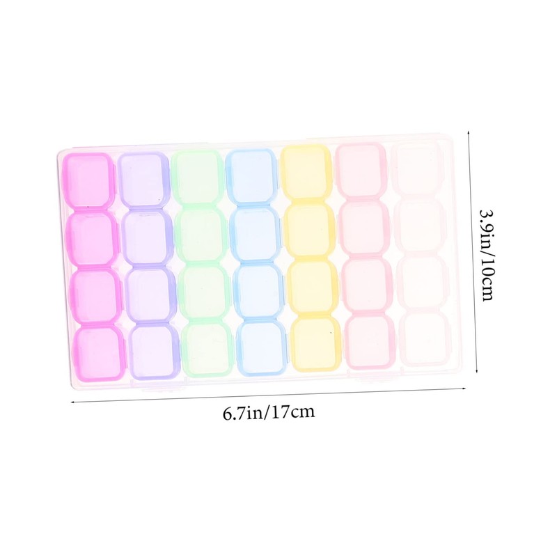 Gadpiparty 4Pcs Makeup Organizers with Independent Clear Makeup Holder for