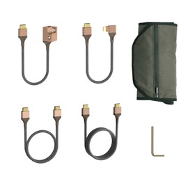 PHOTOOLEX Mini HDMI to HDMI Cable+Mini HDMI Male to HDMI Female Cable+HDMI to HDMI Cable, High Speed Hdmi Cables,(4 Pack,0.82ft/0.82ft/3.3ft/10ft) 4K@60Hz,for HDTV、Tablet、Camera、Camcorder、Projector