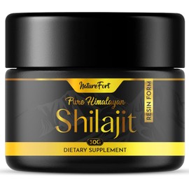 Organic Himalayan Shilajit Resin 30g – 100% Pure, Rich in Fulvic Acid & 85+ Essential Minerals – Boosts Energy, Stamina & Immune Health – Vegan-Friendly, Lab-Tested for Quality