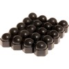 Wheel Nut Caps Black 17 MM
