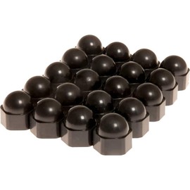 Wheel Nut Caps Black 17 MM