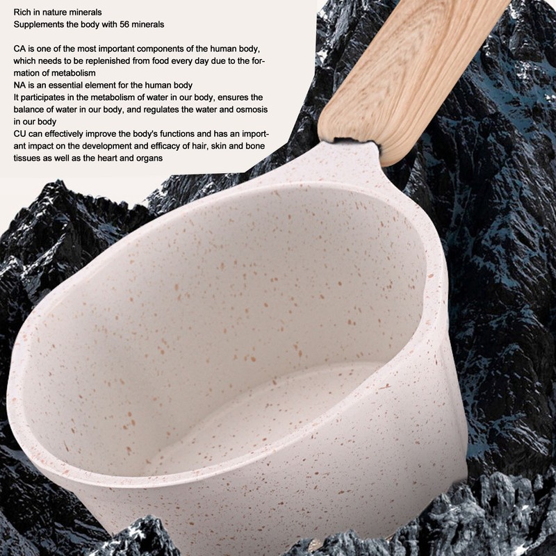 Kitchen Sauce Pan Prevents Stick Deepening Height Medical Stone Sauce