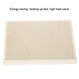 zalati Soldering Board Jewelry Soldering Tools Honeycomb Ceramic Block Lightweight and Reflects Heat, 1580~1770℃ - 20.5*14.5*1.5cm