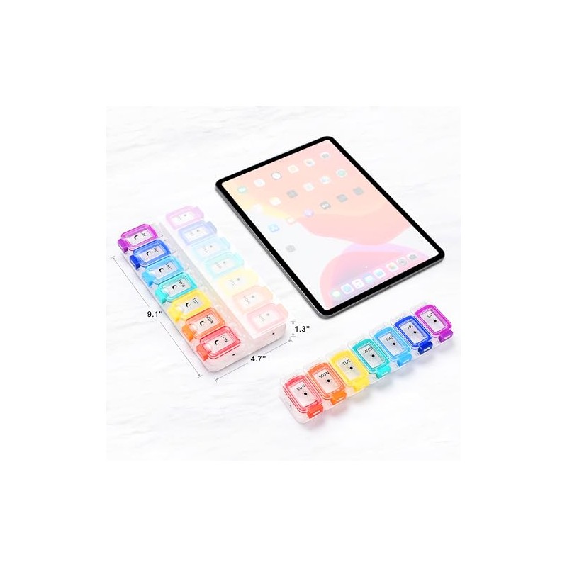 Fullicon Fullicon Moisture Proof 7 Day Pill Box Organiser -