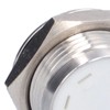 5Pcs Flat Top Button Switch Stainless Steel Waterproof Screw Terminal