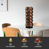 Rixordd 360° Spinning Coffee Pod Carousel Stand | Holds 35