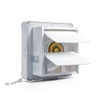 SAILFLO 6 Inch Small Window Shutter Exhaust Fan, 7.7 x