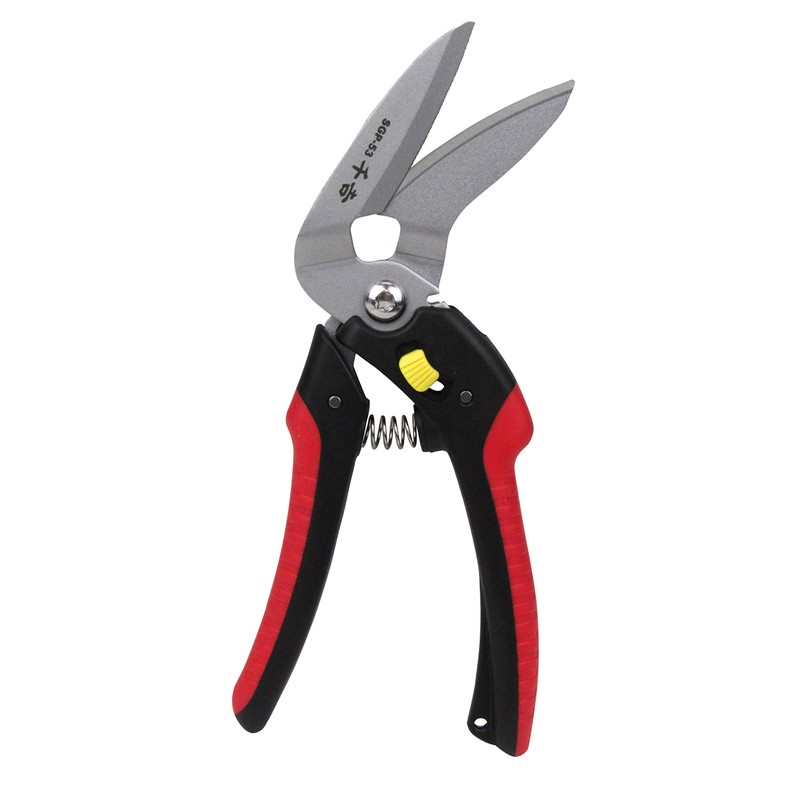 Senkichi SGP-53 Garden All Purpose Scissors, Stainless Steel, Adjustable Grip