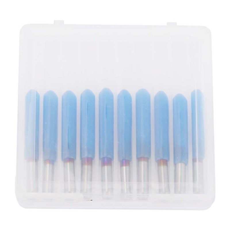 Tungsten Steel CNC Router Cutter Bit Blue Plating 3.175(30°) Wood