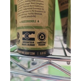 HOT Mountain Time Soap And Supply Muscle Recovery Mineral Soak Forest Floor  6.8 Oz