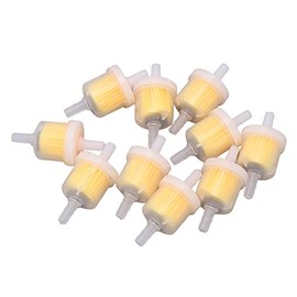 Filtro de Combustible, 10 Piezas Filtro de Universal en Línea Accesorios de Motocicleta de Alta Eficiencia para Motos de Cross ATV Filtros de combustible