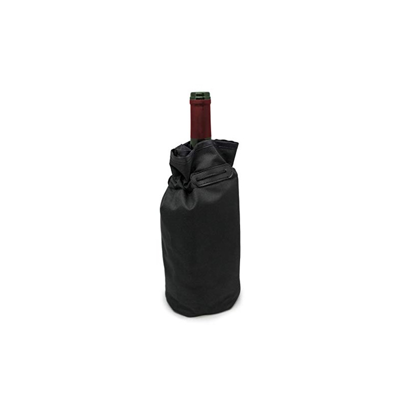 Vin Bouquet Beverage Insulator, Black chill pack with gel. Includes