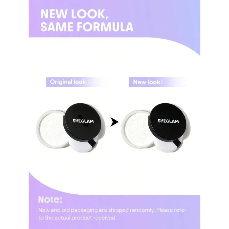 Sheglam Polvo Fijador Baked Glow Radiante Translucido Translucent