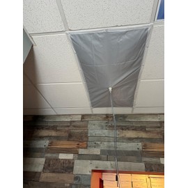 Magna-Tarp, Leak Diverter, 2'x4', with 16 Magnets and 15' Vinyl Tubing