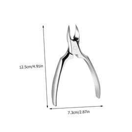 IWOWHERO 1Set Professional Cuticle Nipper Set Durable Stainless Steel Dead Skin Remover Tools for Foot Care Manicure Pedicure Essential Nail Grooming Accessories