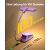 Glocusent Glocusent Drehbare Leselampe Buch Klemme, 22 LEDs Zweireihig mit