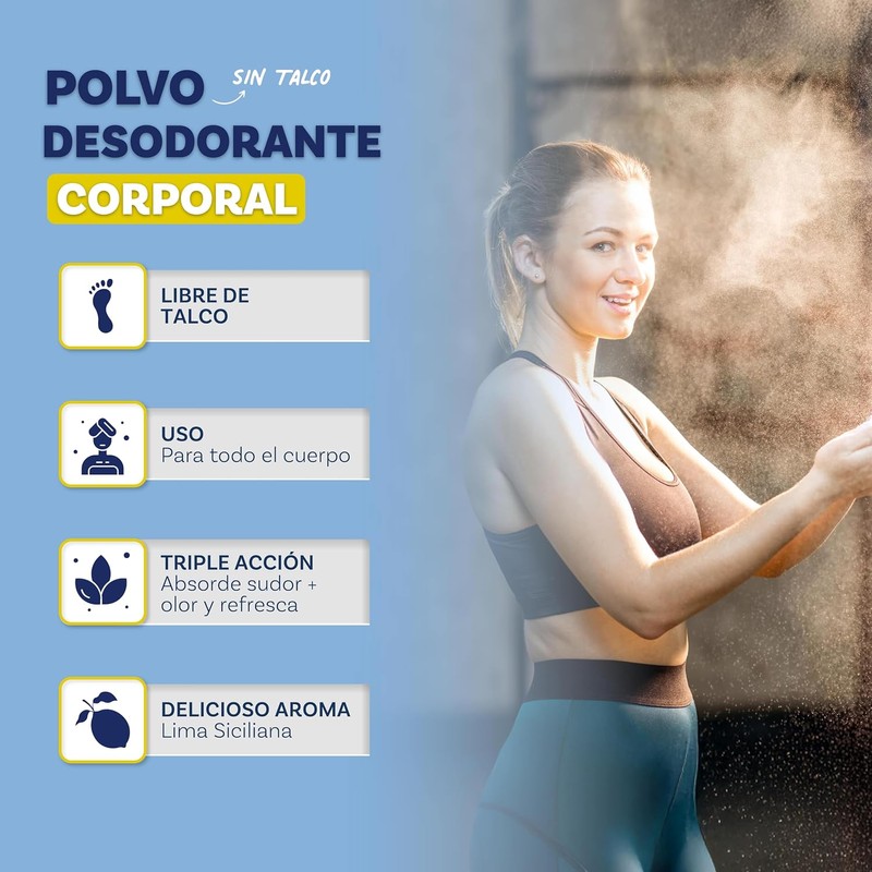 Duopack Desodorante Para Pies Proself, Previene formación bacterial, 200 ml