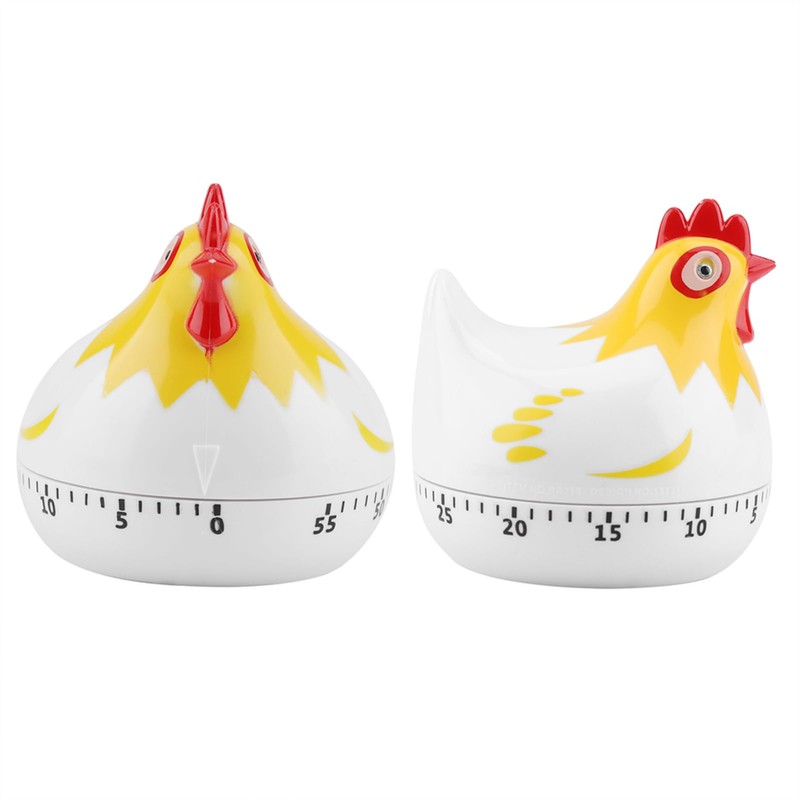 WAONIQ Chicken Kitchen Timer, 2.5 Inch Timer, Countdown Timer, Reminder