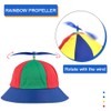 LYTIVAGEN Children's Propeller Hat Colourful Helicopter Hat Baseball Cap with