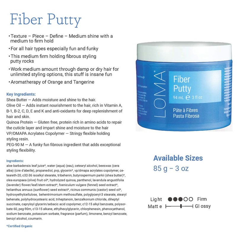 LOMA Fiber Putty 3 Ounce