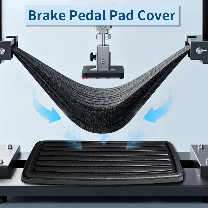 E-VelionX Brake Pedal Cover,for Honda CR-V Civic 46545-S84-A81 Rubber Pad