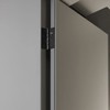 YAGU 3 Pack 4'' Door Hinges Brushed Black 4 x