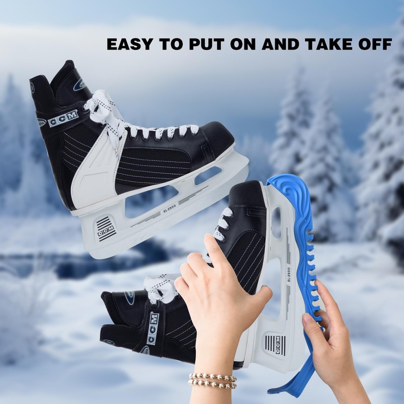 Noewmu Skate Guards Hockey, Ice Skate Blade Covers Skate Blade