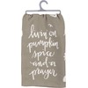 Primitives by Kathy Gray and White Hand-Lettered Dish Towel, 28