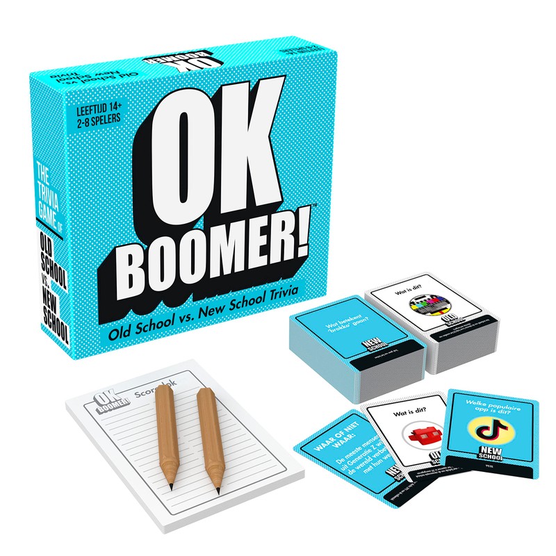 Goliath OK Boomer! (Dutch Version) Card Game from 14 Years