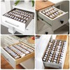 yeuk Spice Drawer Organizer,48 Pack free Combination Drawer Spice Organizer,Transparent