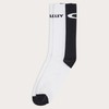 Oakley ICON Road Short Socks, (104) WHITE/BLACK