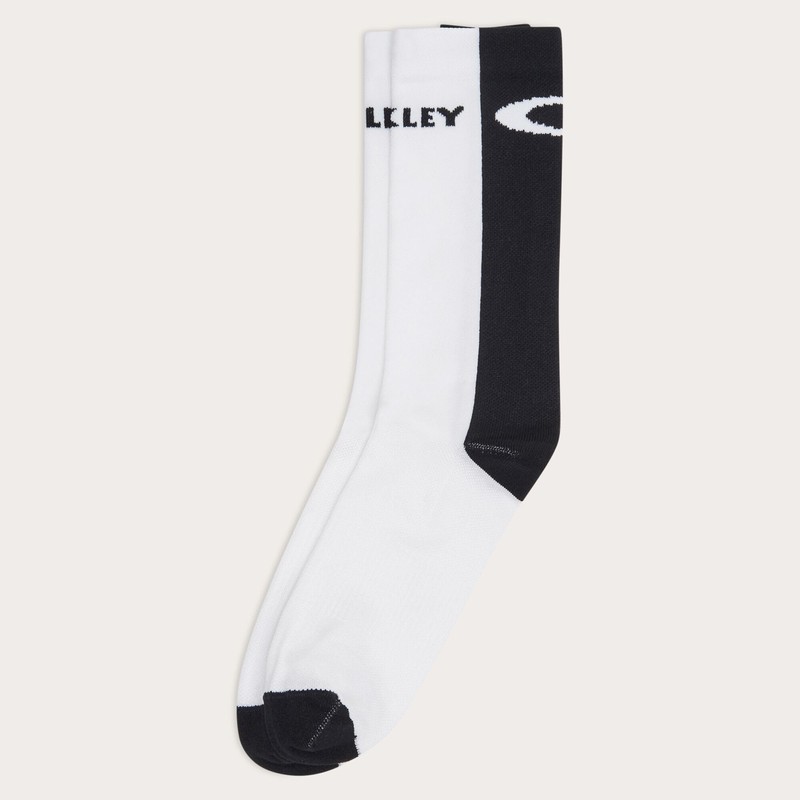 Oakley ICON Road Short Socks, (104) WHITE/BLACK