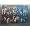 Knife Horror Collection Sublimated Glass Cutting Board With Matching Knife